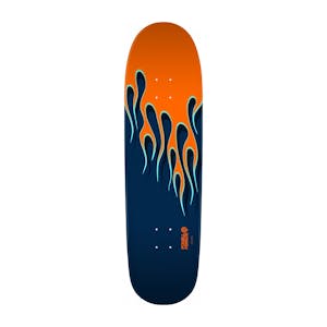 Powell-Peralta NITRO Hot Rod Flames 9.33” Skateboard Deck - Orange/Blue