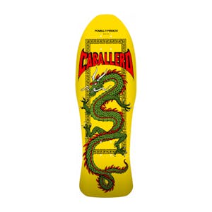 Powell-Peralta Caballero Chinese Dragon 10.0” Skateboard Deck - Yellow