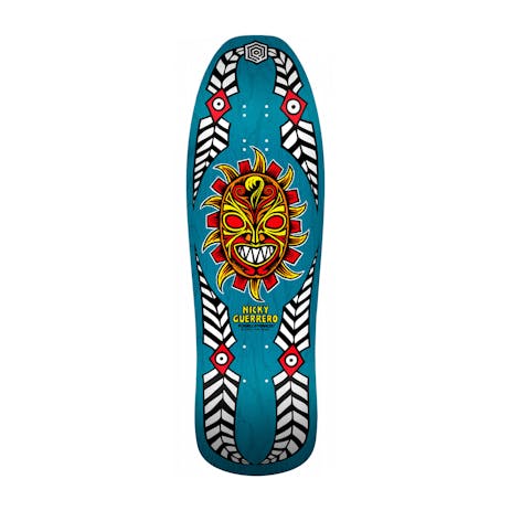 Powell-Peralta Guerrero Mask 10.0” Skateboard Deck - Blue