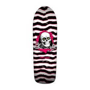 Powell-Peralta OG Ripper 10” Skateboard Deck - White/Pink