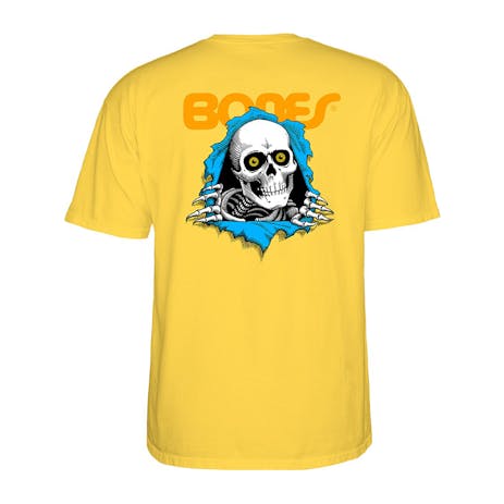Powell-Peralta Ripper T-Shirt - Yellow