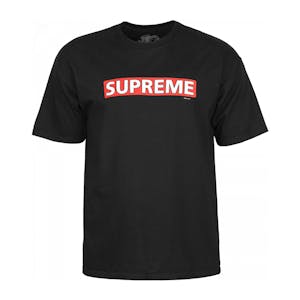 Powell-Peralta Supreme T-Shirt - Black