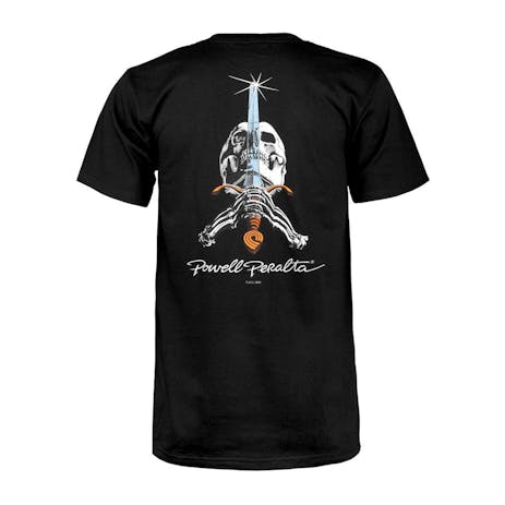 Powell-Peralta Skull & Sword T-Shirt - Black