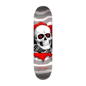 Powell-Peralta Ripper 8.0” Skateboard Deck - Silver