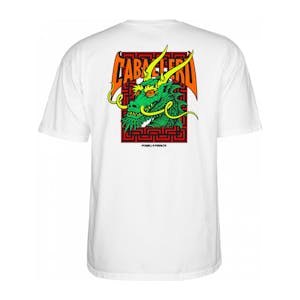 Powell-Peralta Caballero Street Dragon T-Shirt - White