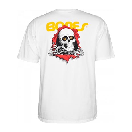 Powell-Peralta Bones Brigade Ripper T-Shirt - White