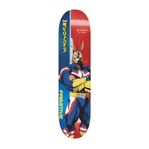 Primitive x My Hero Academia All Might 8.0” Skateboard Deck - Red