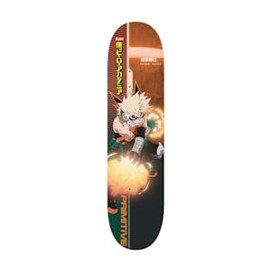 Primitive x My Hero Academia Katsuki Bakugo 8.25” Skateboard Deck - Orange