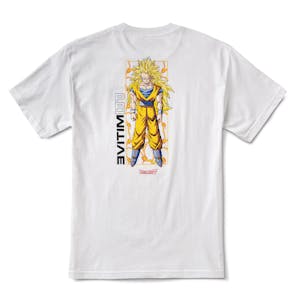 Primitive x Dragon Ball Z Goku Glow T-Shirt - White