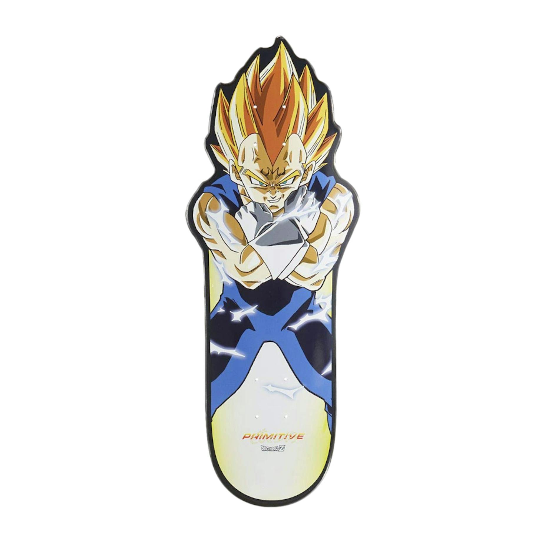 Primitive x Dragon Ball Z Vegeta CNC 10.0" Cruiser Skateboard Deck | BOARDWORLD Store