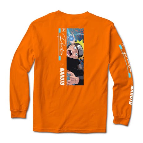 Primitive x Naruto Combat Long Sleeve T-Shirt - Orange