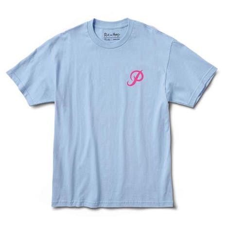 Primitive x Rick & Morty Classic P Skate T-Shirt - Powder Blue