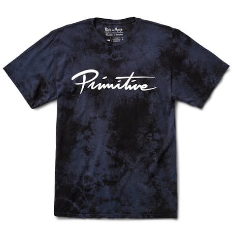 Primitive x Rick & Morty Nuevo Portal T-Shirt - Washed Navy