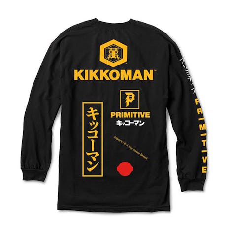 Primitive x Kikkoman Season Long Sleeve T-Shirt - Black