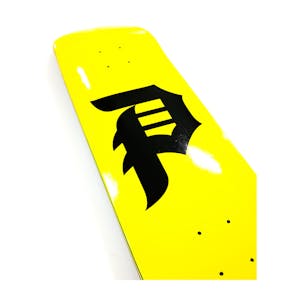 Primitive Dirty P Skateboard Deck - Yellow
