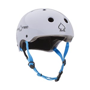 Pro-Tec Classic Certified Youth Skate Helmet - Gloss White