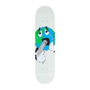 Quasi World 8.38” Skateboard Deck - White