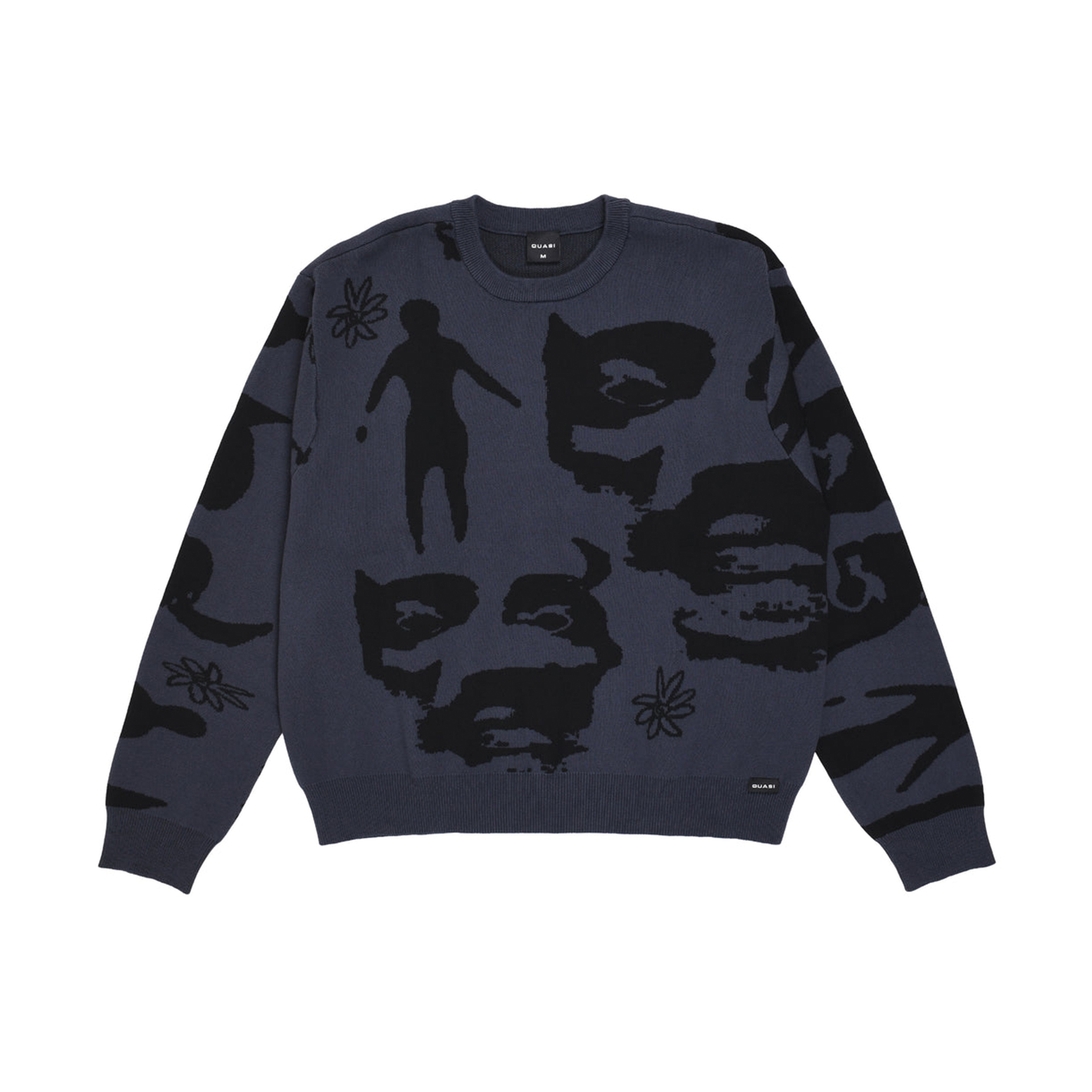 Quasi Stoneage Sweater - Ocean | BOARDWORLD Store