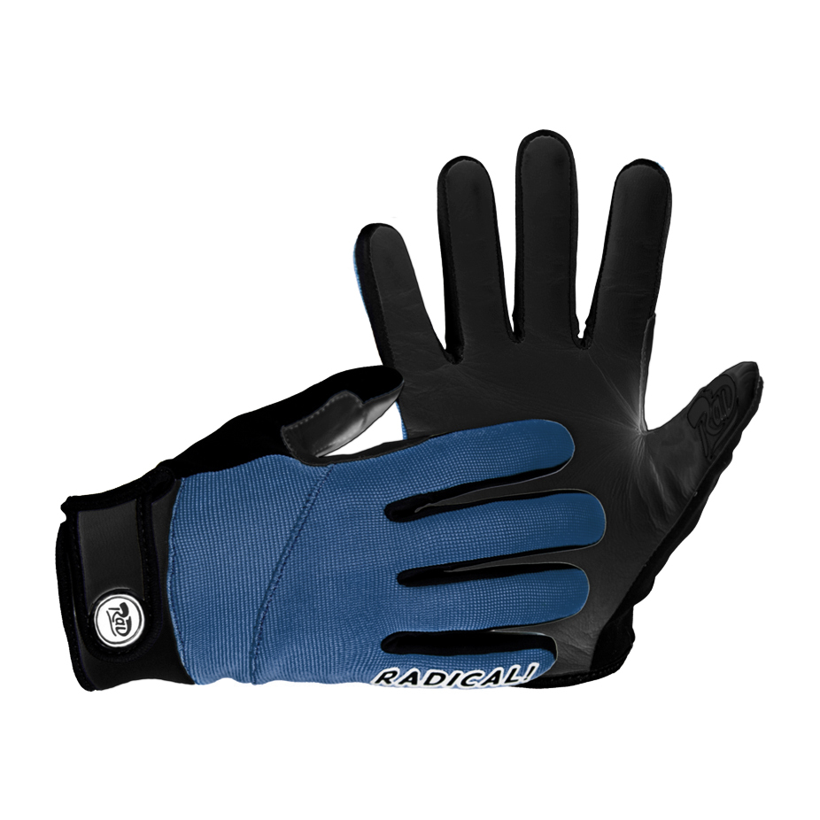 blue snowboard gloves