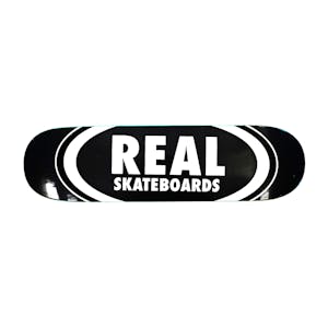 Real Classic Oval 8.25” Skateboard Deck - Black