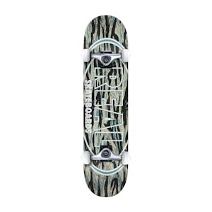 Real Team Stealth Oval 8.0” Complete Skateboard - Green
