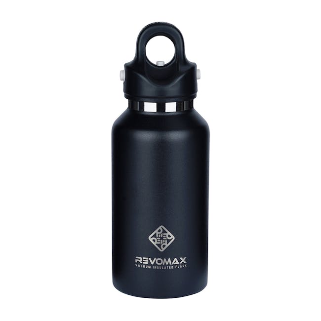 Revomax 355ml Vacuum Insulated Flask Onyx Black Boardworld Store