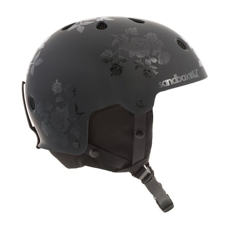 Sandbox Legend Snowboard Helmet - Black Roses