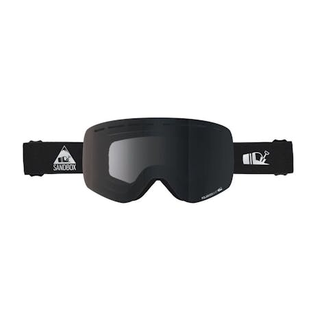 Sandbox Kingpin Snowboard Goggle - Black / Polarised Shift