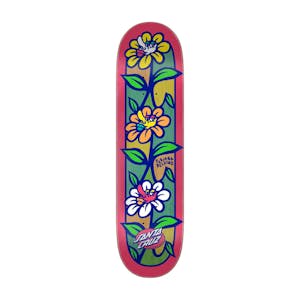 Santa Cruz Flower Crew VX 8.25” Skateboard Deck - Delfino