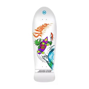 Santa Cruz Meek OG Slasher Re-Issue 10.1” Skateboard Deck - White