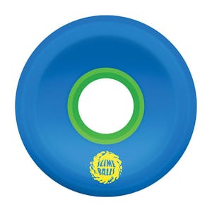 Santa Cruz Slime Balls 66mm Skateboard Wheels - Blue/Green