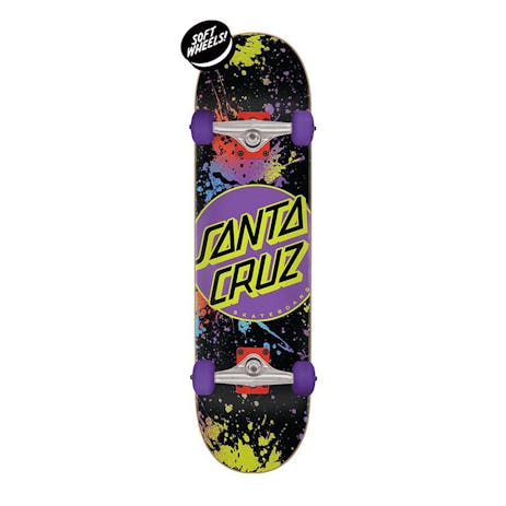 Santa Cruz Dot Splatter 7.5” Complete Skateboard