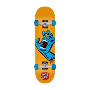 Santa Cruz Screaming Hand 7.8” Complete Skateboard - Orange