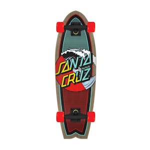 Santa Cruz Classic Wave Splice 8.8” Cruiser Skateboard