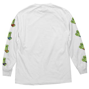 Santa Cruz x TMNT Sewer Dot Long Sleeve T-Shirt - White