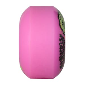 Santa Cruz Slime Balls Snot Rockets 54mm Skateboard Wheels - Pastel Pink