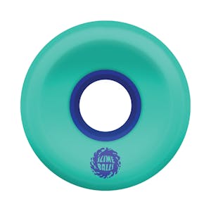 Santa Cruz Slime Balls 60mm Skateboard Wheels - Green