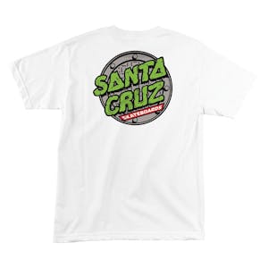 Santa Cruz x TMNT Sewer Dot T-Shirt - White