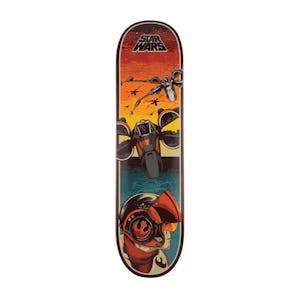 Santa Cruz x Star Wars Episode VII Poe Dameron 8.375” Skateboard Deck
