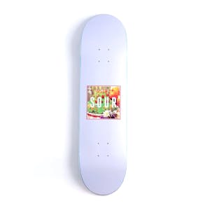 Sour Box Logo 8.25” Skateboard Deck - Jello