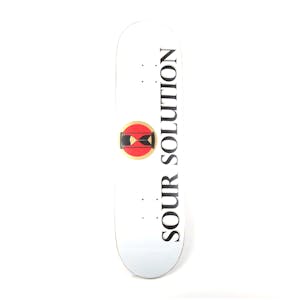 Sour Breezer 8.18” Skateboard Deck - White
