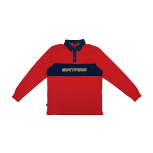 Spitfire Geary Rugby Shirt - Navy/Red