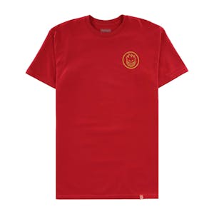 Spitfire Classic Swirl T-Shirt - Cardinal/Gold