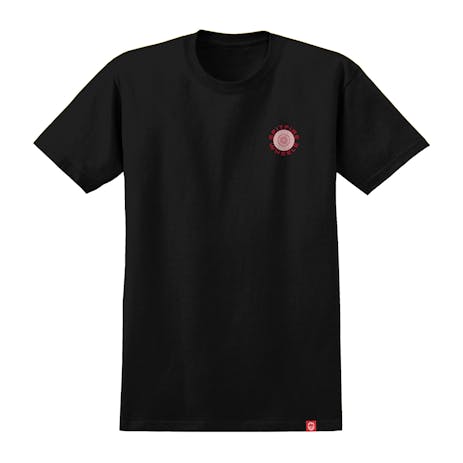 Spitfire Classic 87 Swirl T-Shirt - Black/Red