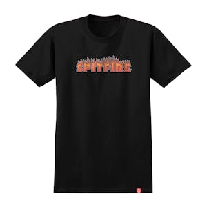 Spitfire Flashfire T-Shirt - Black