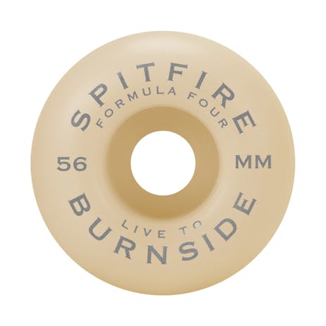 Spitfire Formula Four Live to Burnside 99D Skateboard Wheels