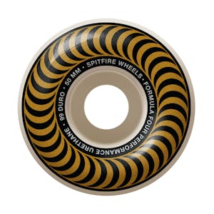 Spitfire Classic Swirl Formula Four 99D 50mm Skateboard Wheels - Gold