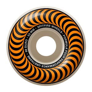 Spitfire Classic Swirl Formula Four 99D 53mm Skateboard Wheels - Orange