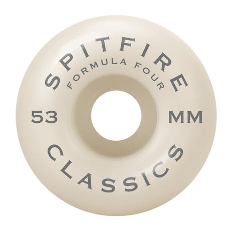Spitfire Classic Swirl Formula Four 99D 53mm Skateboard Wheels - Orange