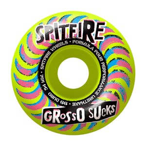Spitfire Grosso Classic Formula Four 99D 58mm Skateboard Wheels - Mashup